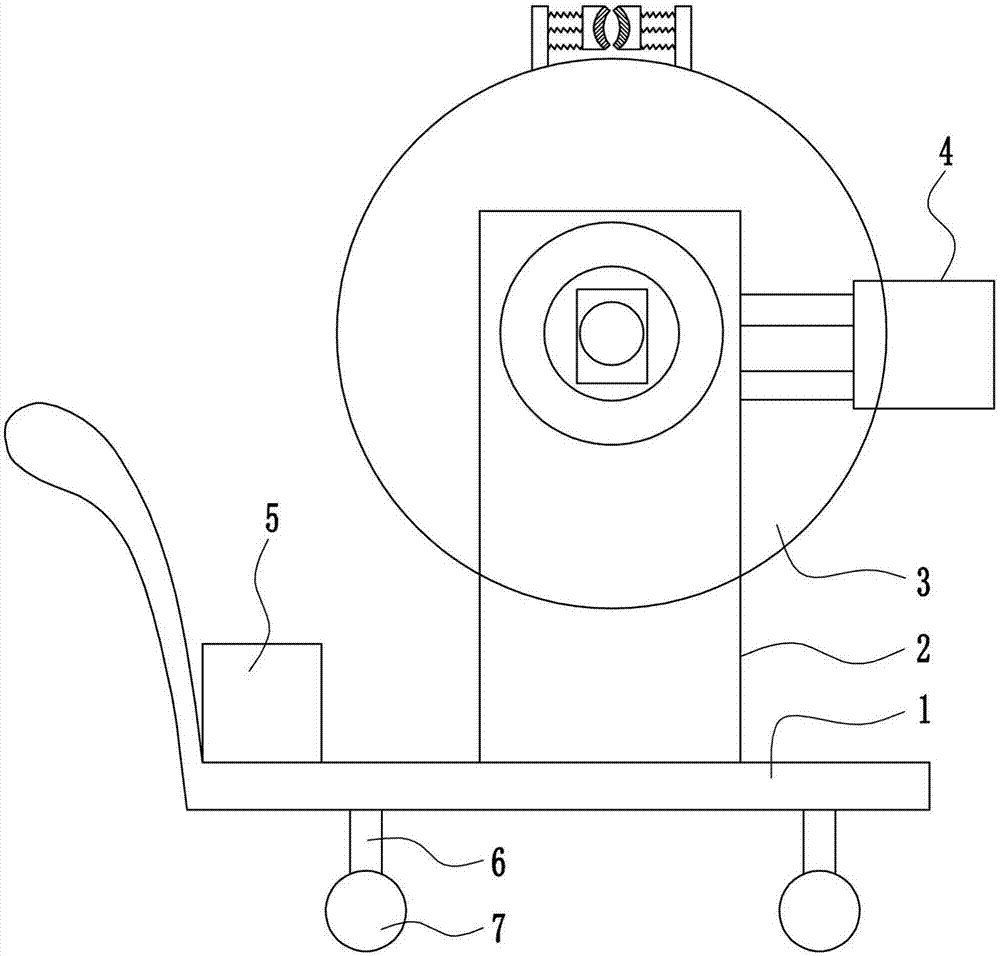 Cable payoff cutting device for power engineering