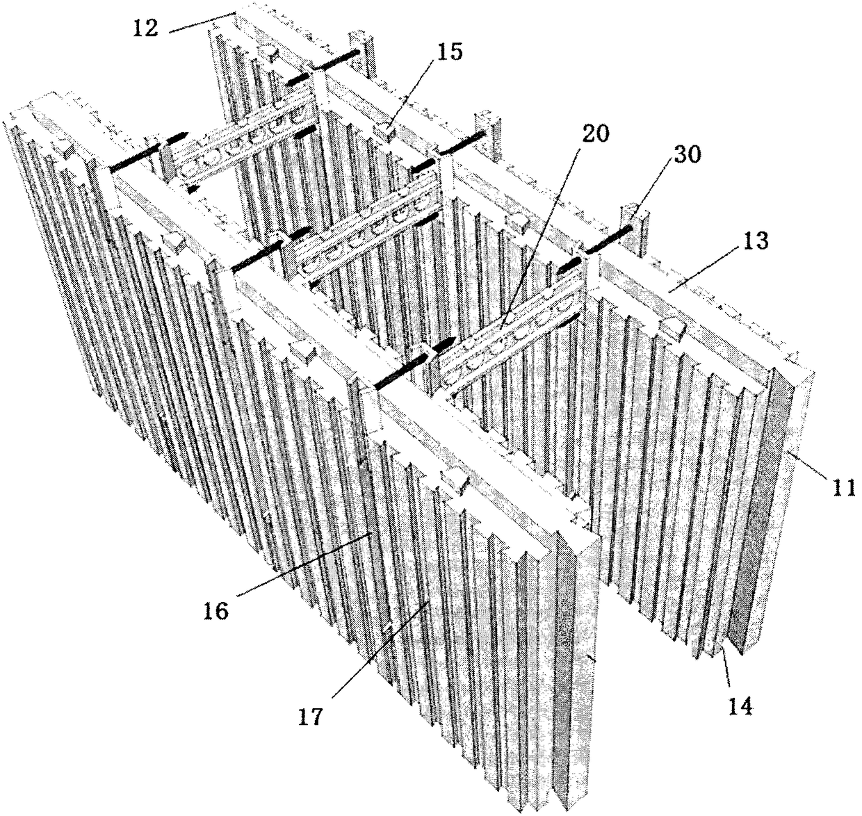 Combined type heat preservation cavity module