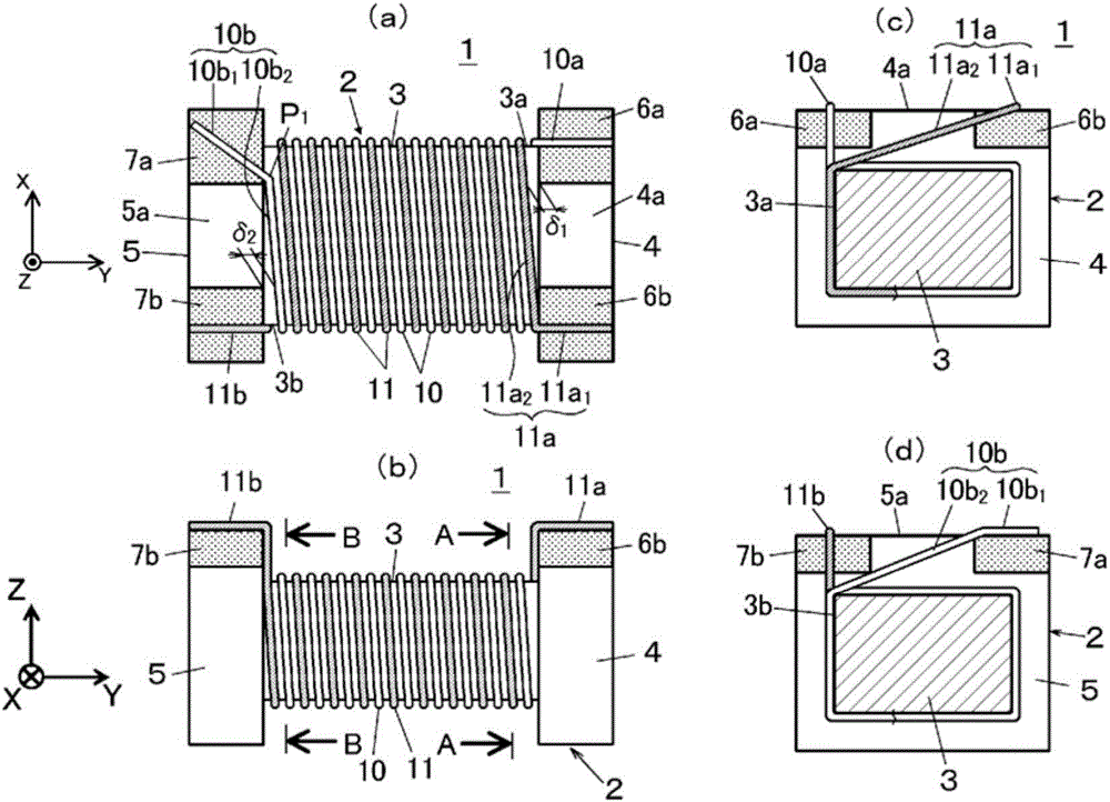 Multiple-wire winding method, multiple-wire winding device, and wound coil component