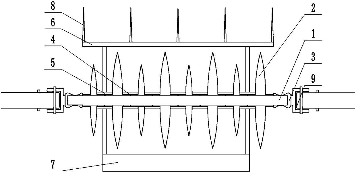 Rainproof strain insulator