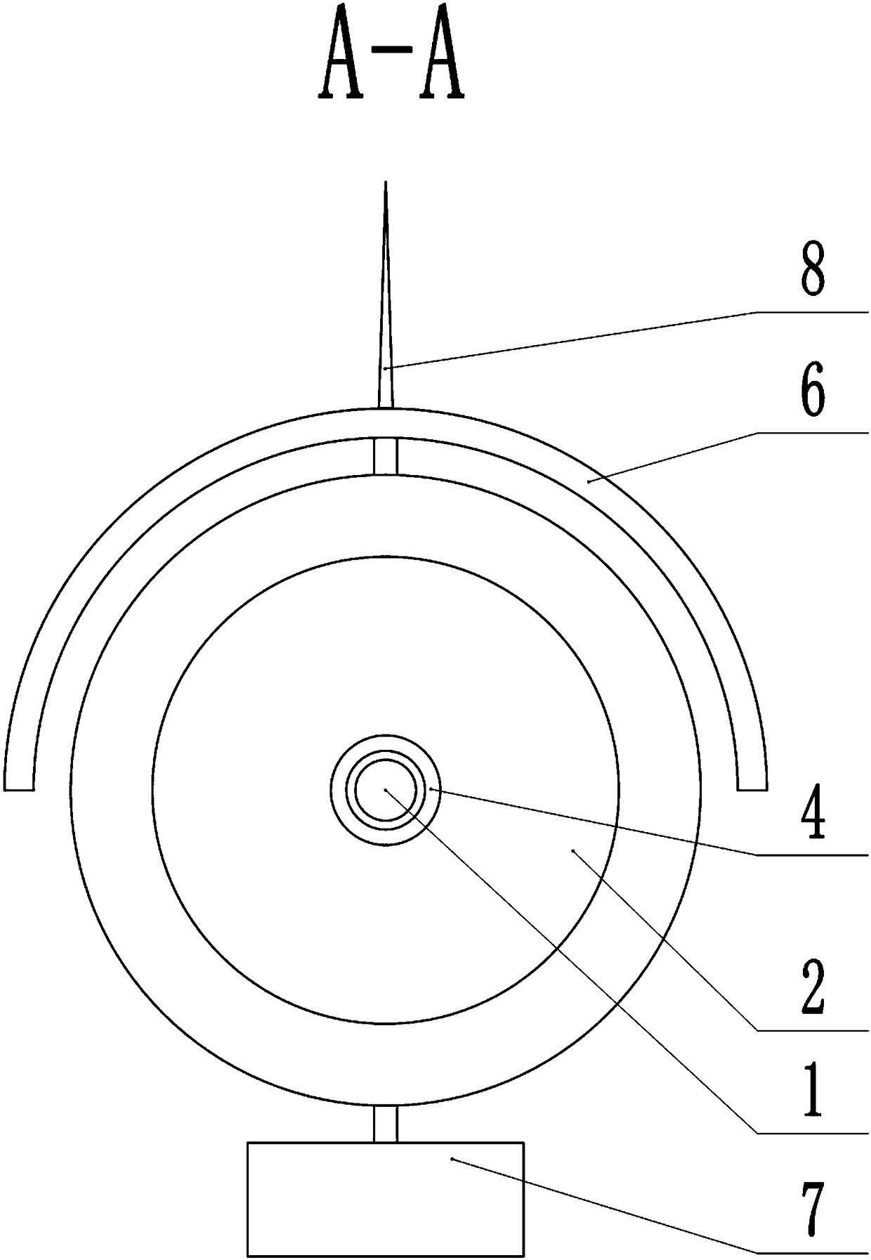 Rainproof strain insulator