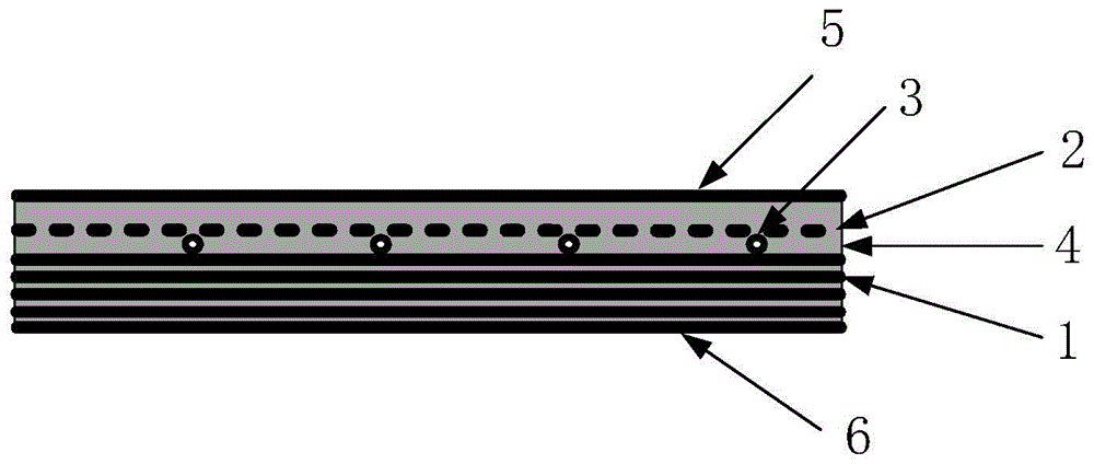 A preparation method of thermoplastic resin fiber unidirectional tape toughened unidirectional prepreg