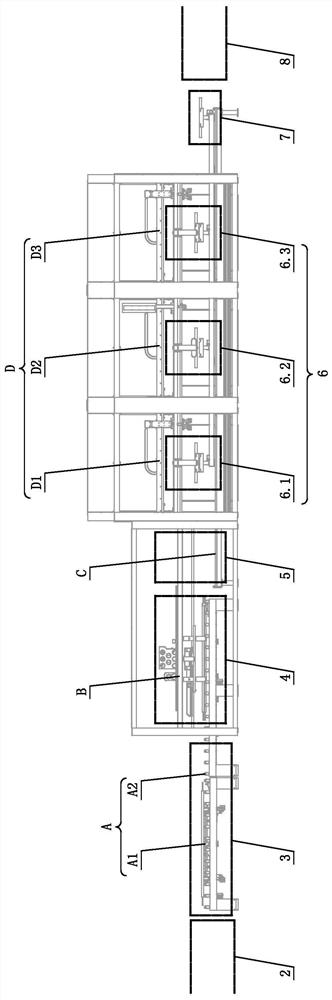 A spraying method of a door leaf automatic spraying machine