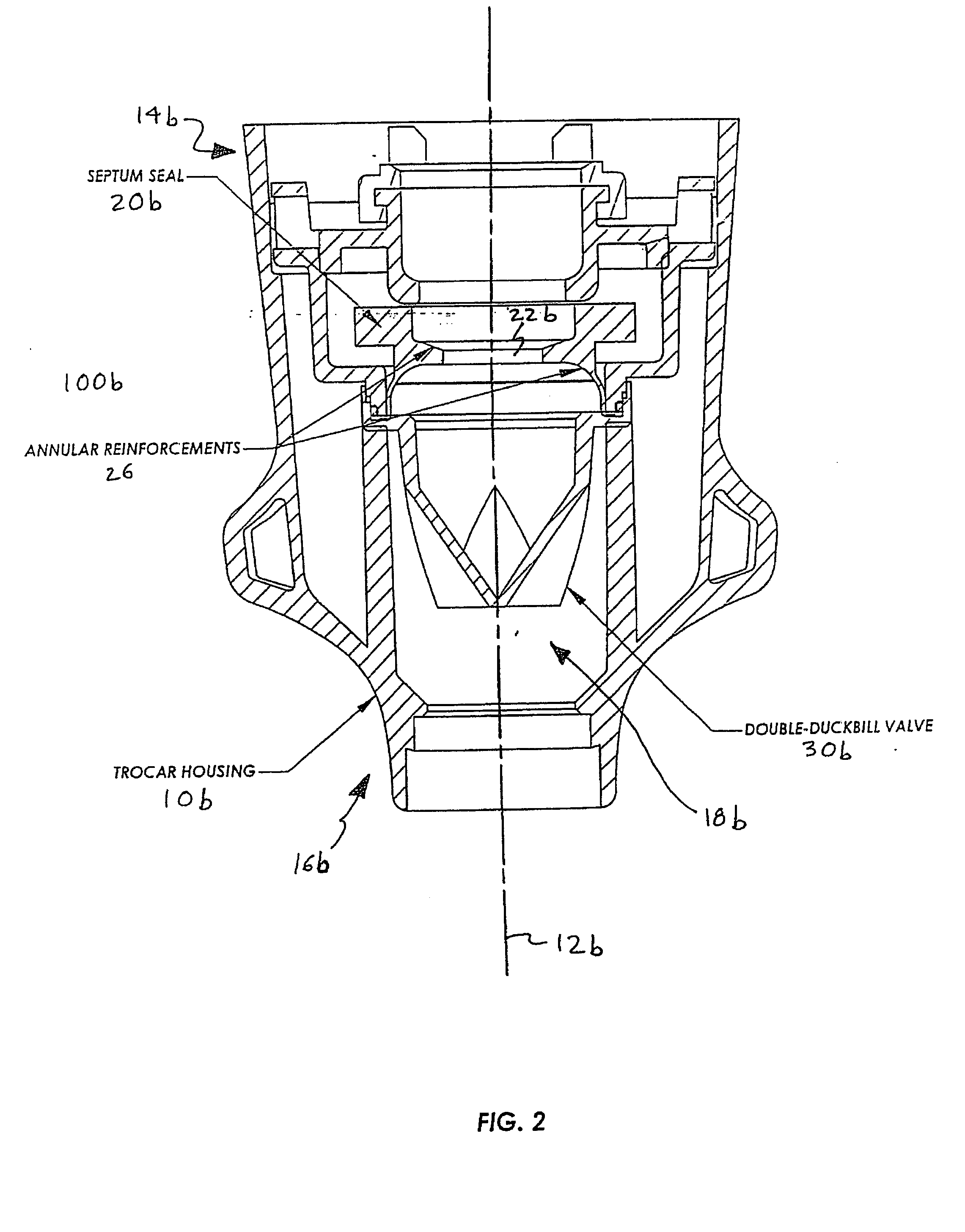 Anti-inversion trocar seal