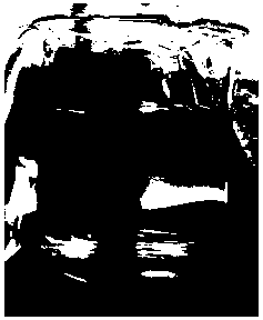 Sponge material with polyurethane sponge surface modified by constructing zinc oxide fine structure, and preparation method thereof