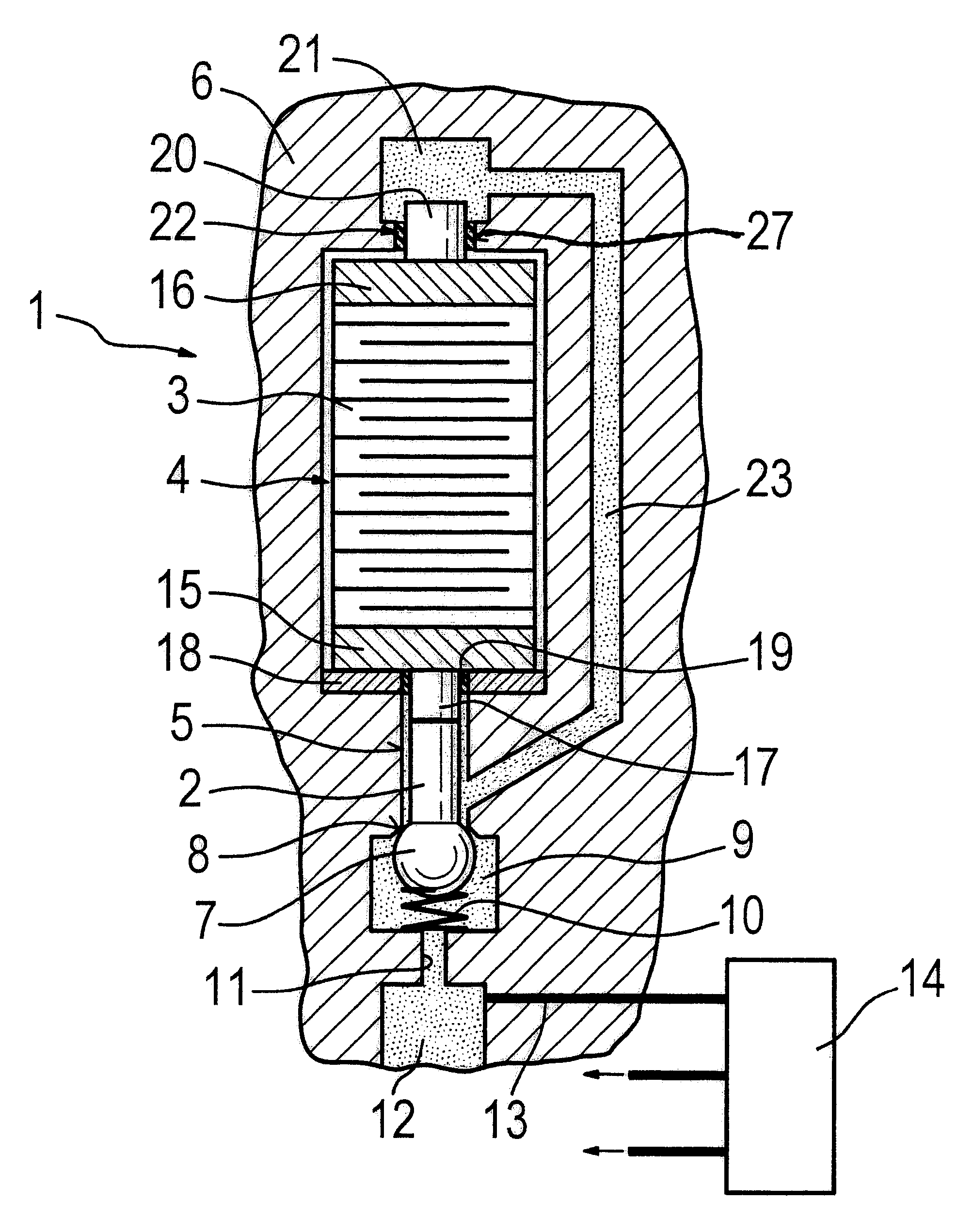 Valve for controlling liquids