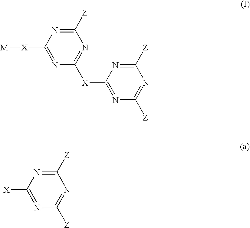 Triazine compounds and their use in forming multidimensional libraries for affinity chromatography