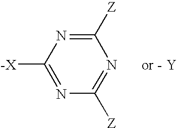 Triazine compounds and their use in forming multidimensional libraries for affinity chromatography