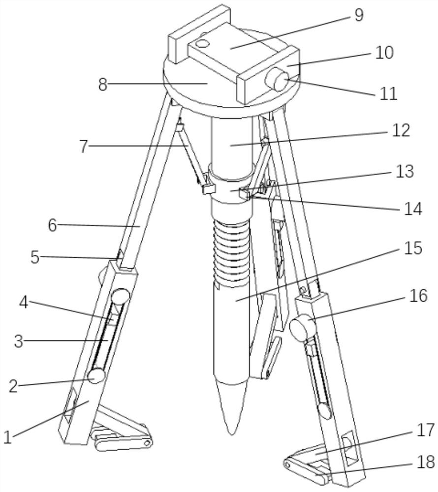 A fixed-point surveying and mapping tool for architectural planning