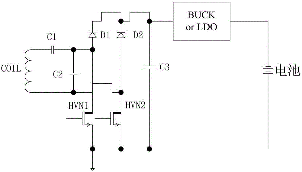 Wireless energy receiving system