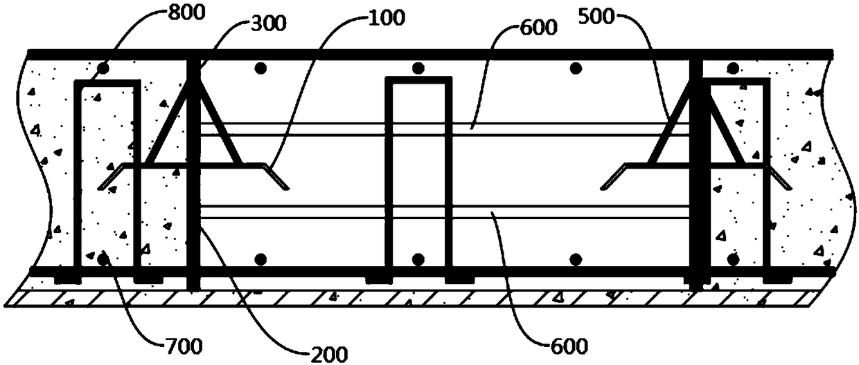 Integral water stopping system and manufacturing method thereof