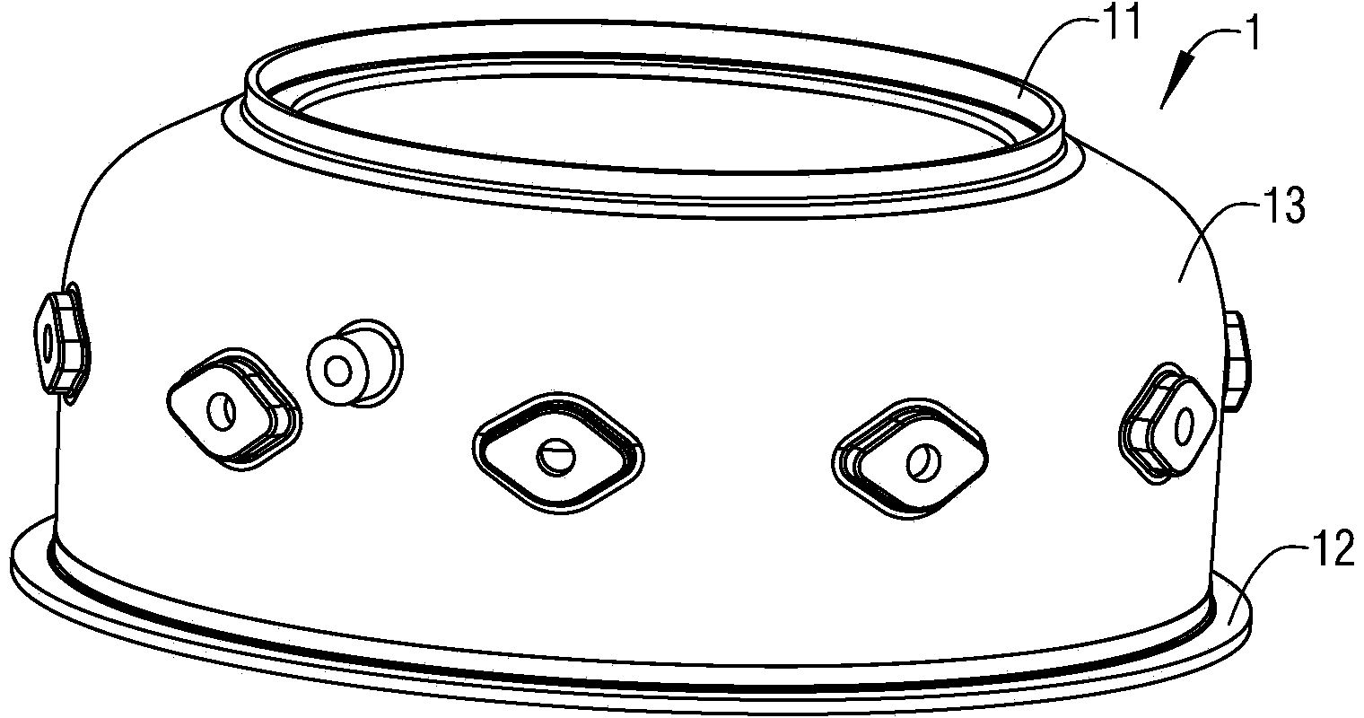 Cartridge receiver welding method and clamp applied to same