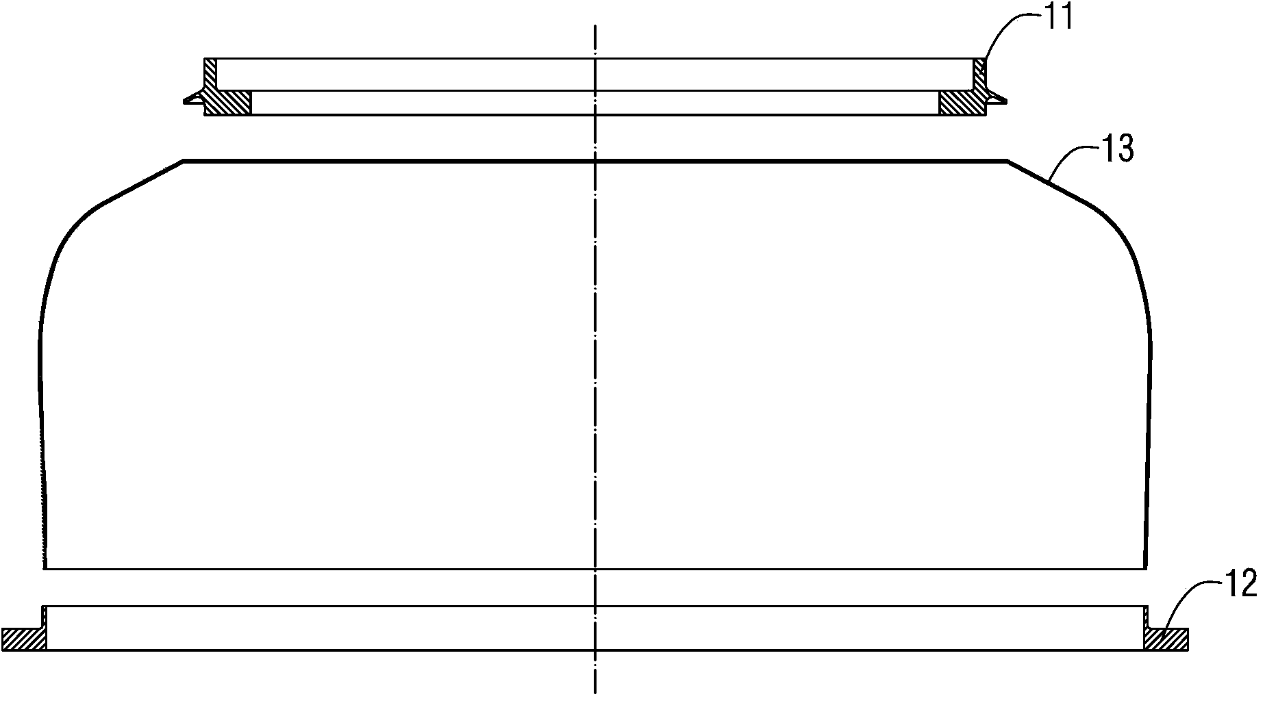 Cartridge receiver welding method and clamp applied to same