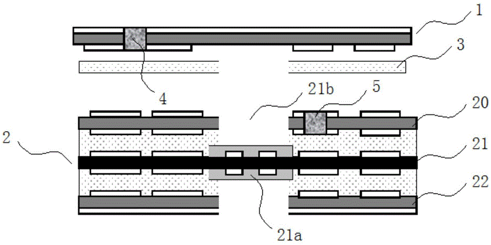 Rigid-flexible combined plate and method for plugging blind buried hole thereof