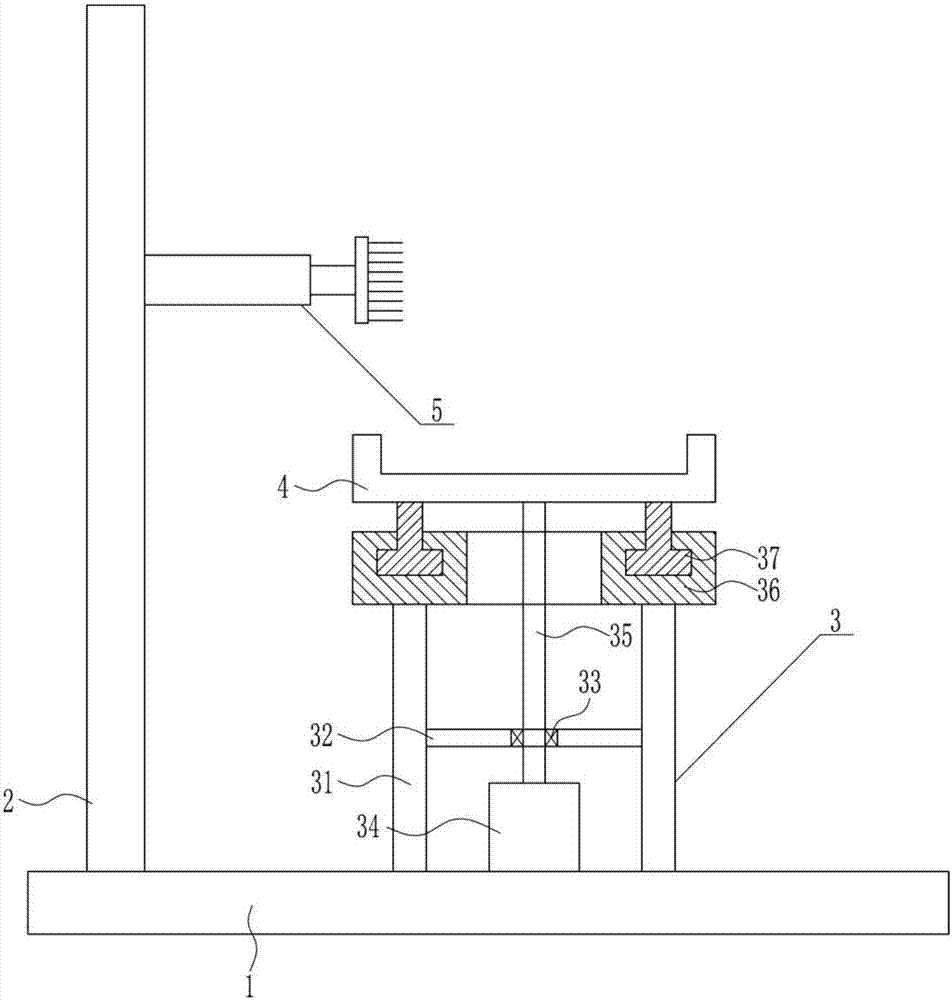 Comprehensive cleaning device of battery surface dust for daily maintenance of computer power supply