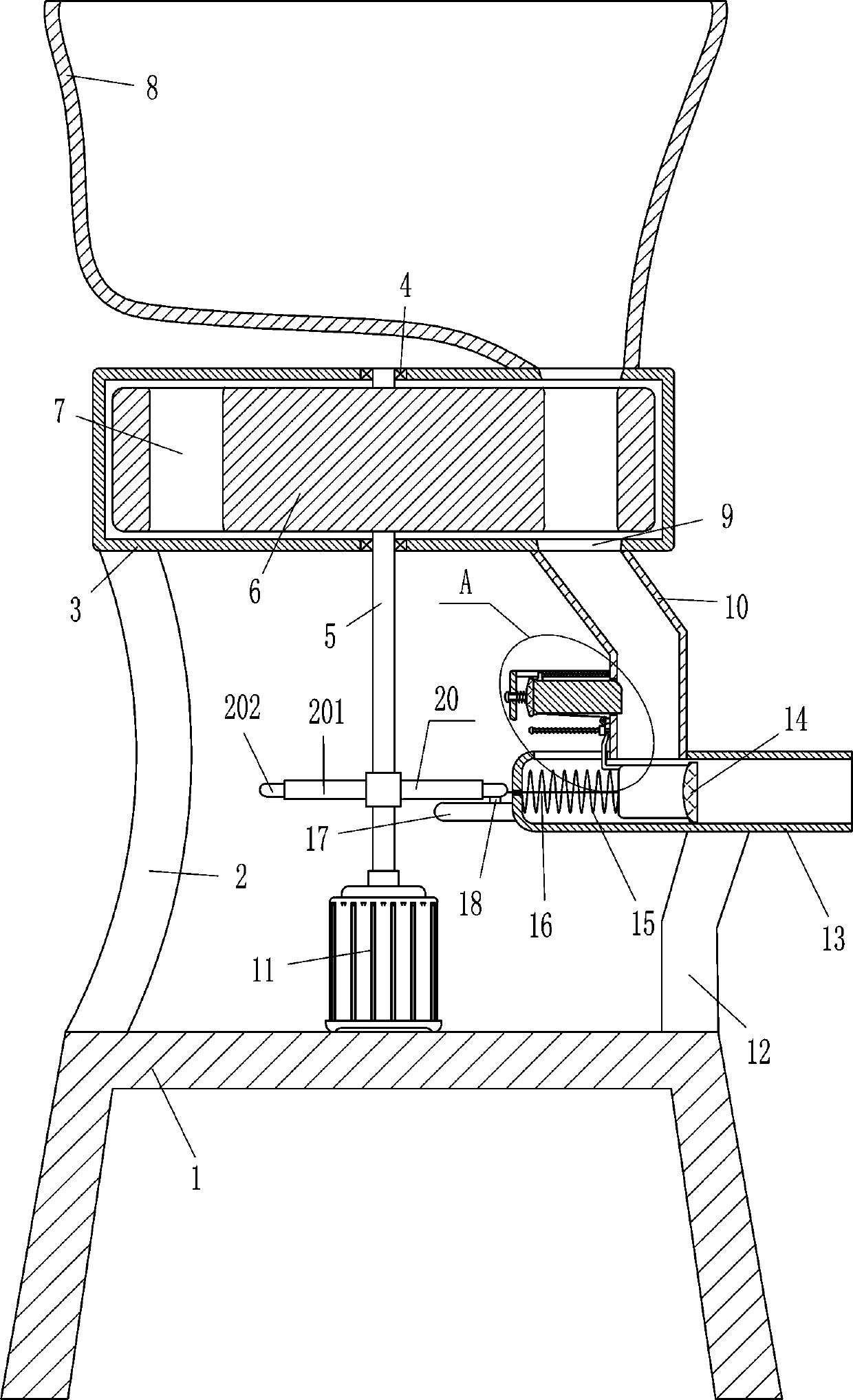 Table tennis serving machine