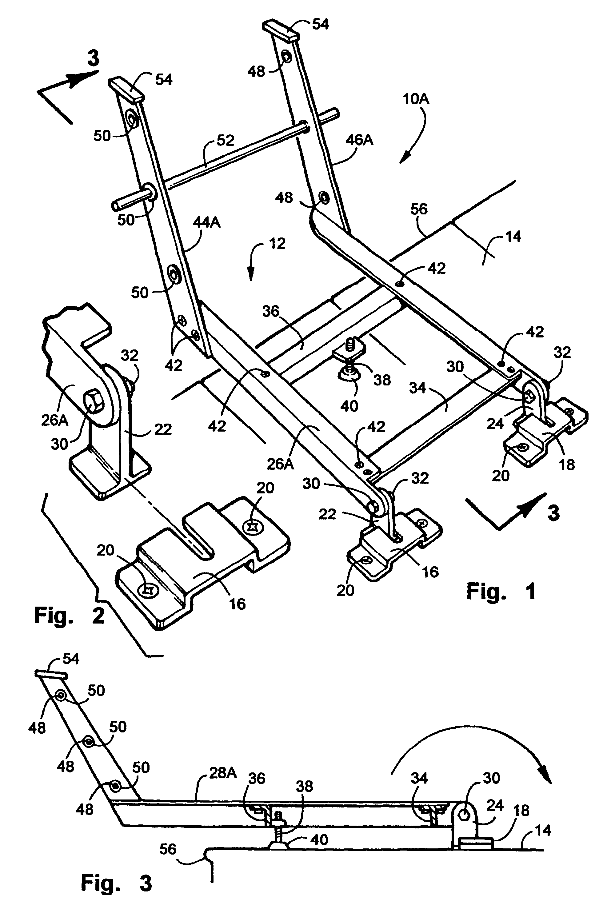 Adjustable aquatic exercise device