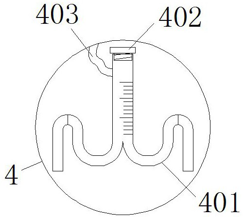 A chemical reaction filter device for easy extraction of gas