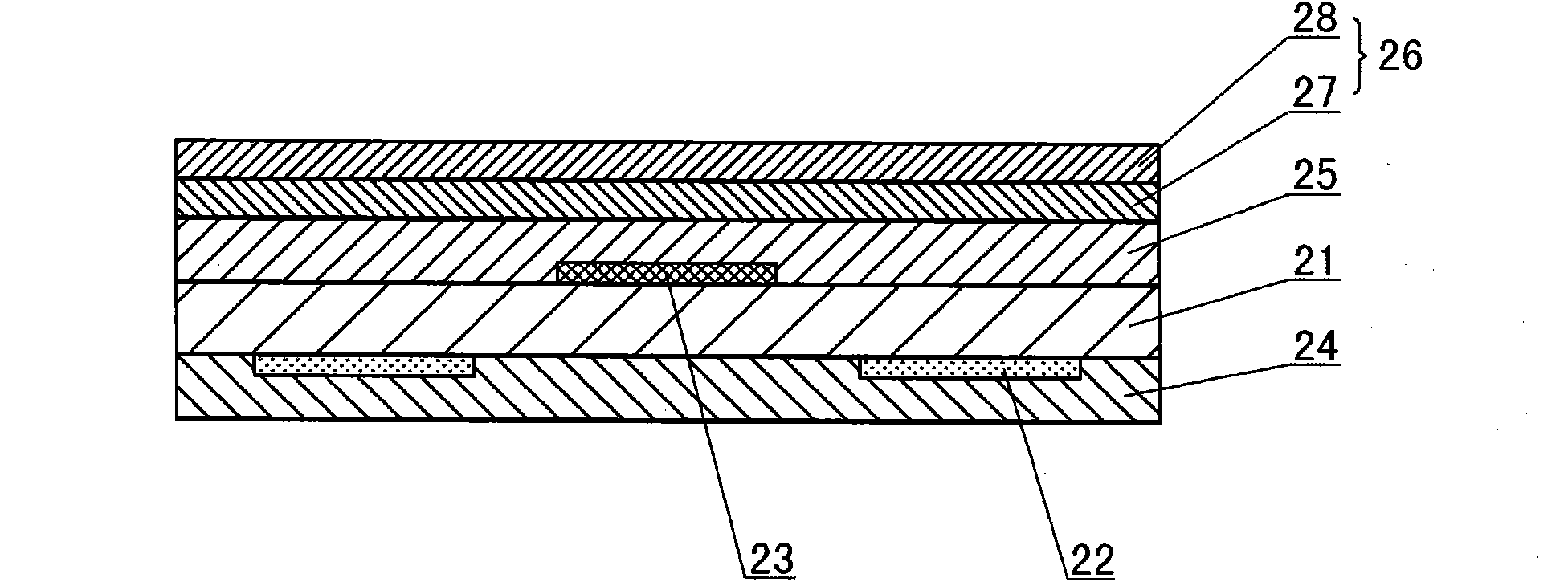 Projection-type capacitive touch screen