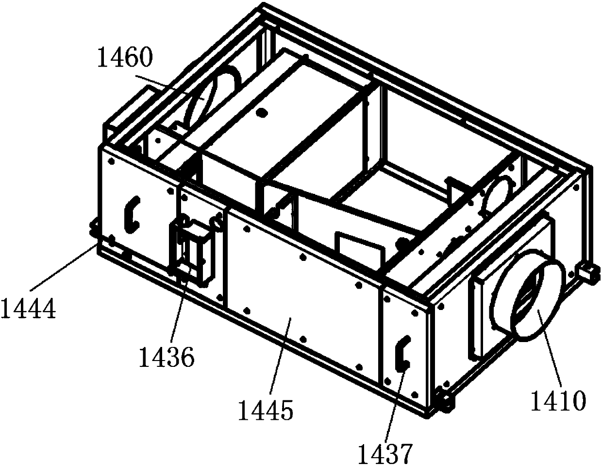 Novel dual-cold-source fresh air ventilator and air conditioning system