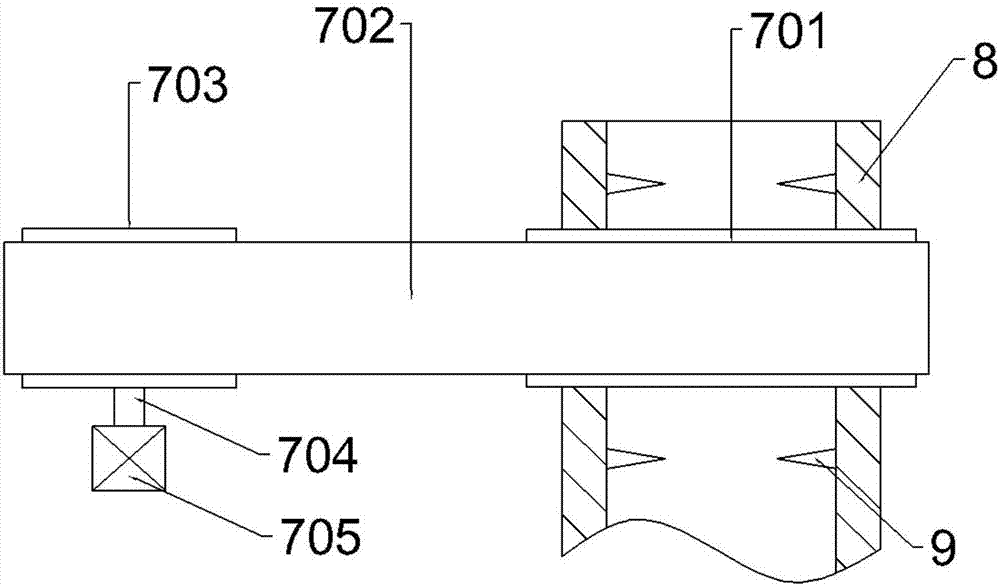 Rapid removal equipment for chestnut spiny shells based on omni-directional shell removal principle