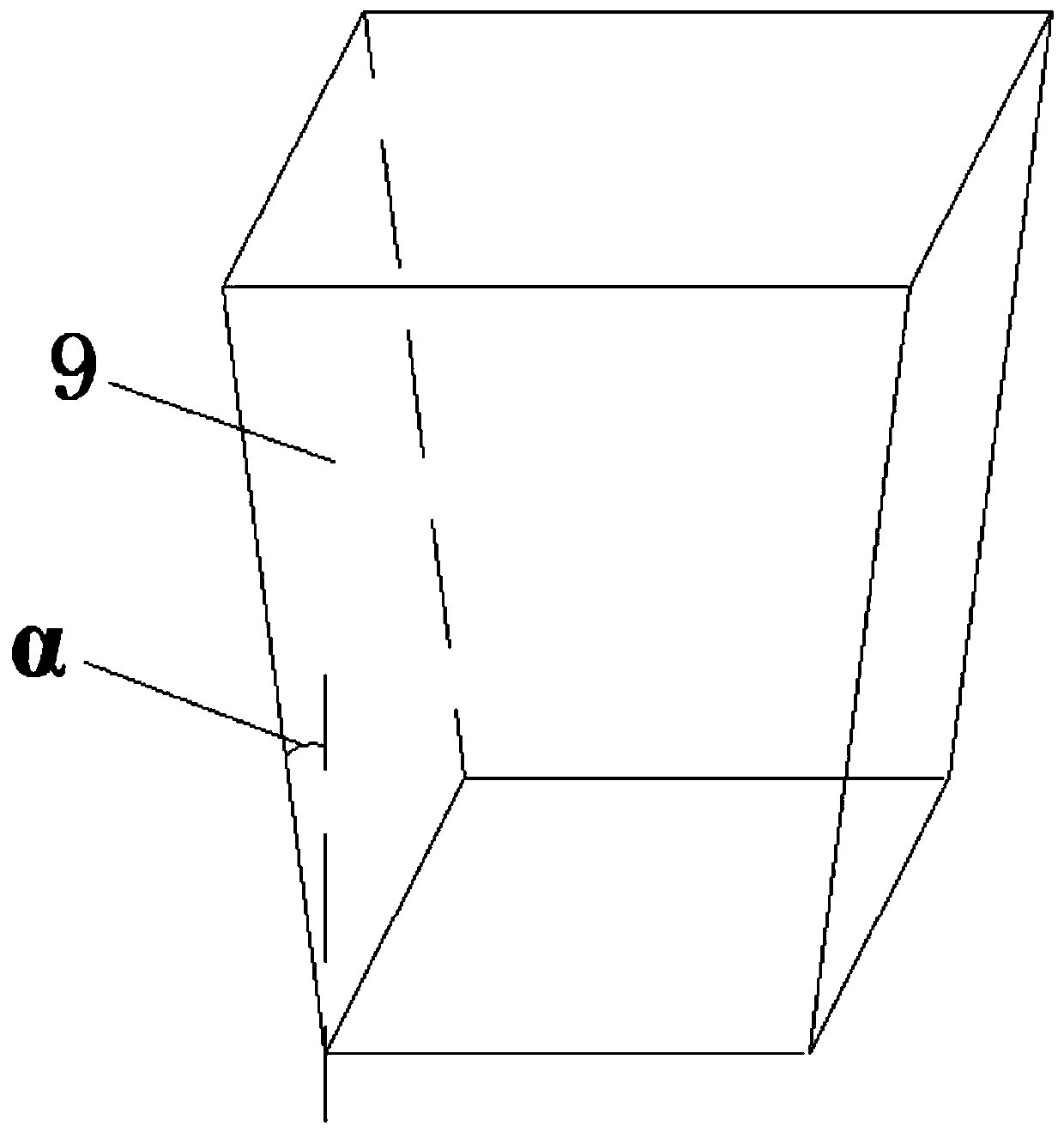 Steel scrap adding device for blast furnace and adding method thereof