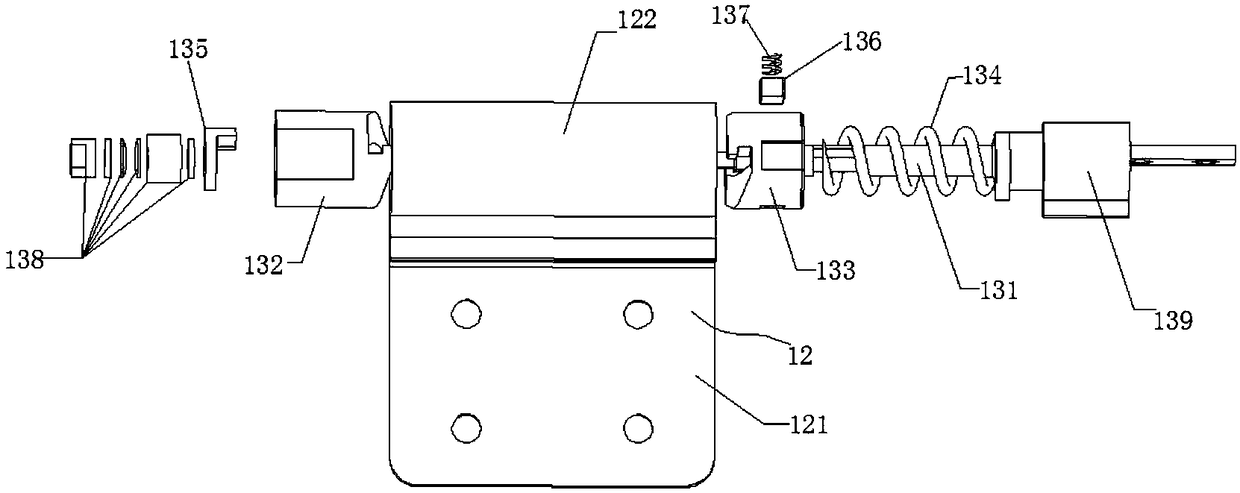 Rotary shaft-support linkage device and electronic device using same