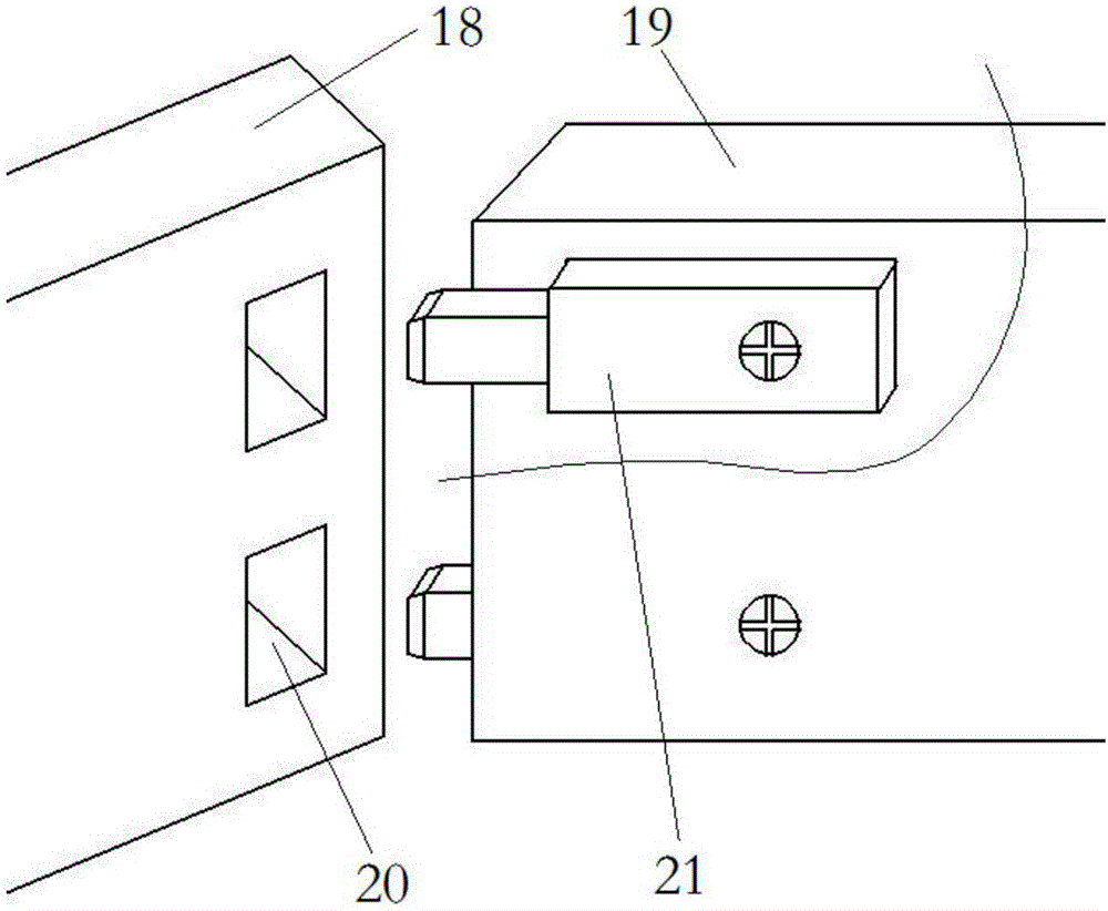 Modular furniture with all boards connected