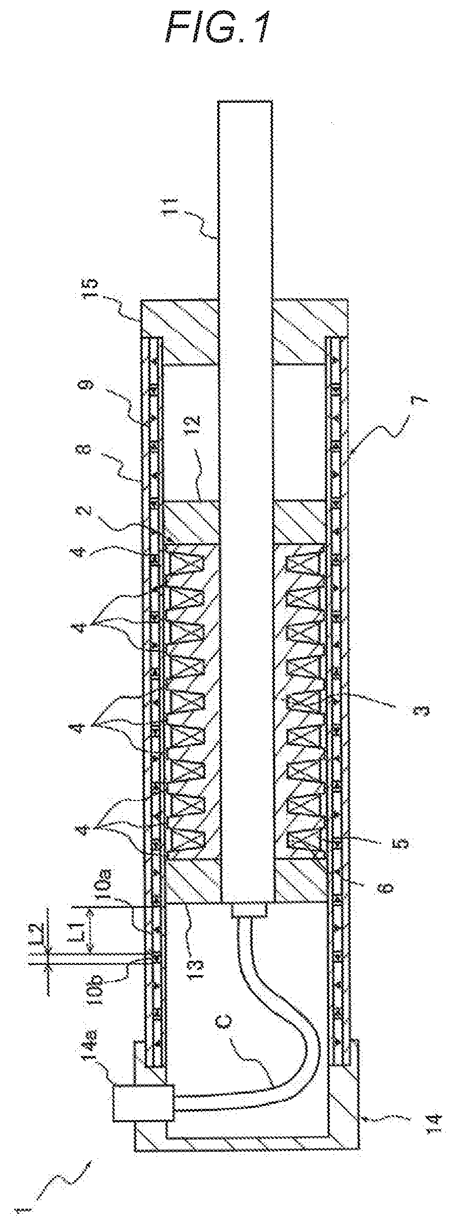 Cylindrical linear motor