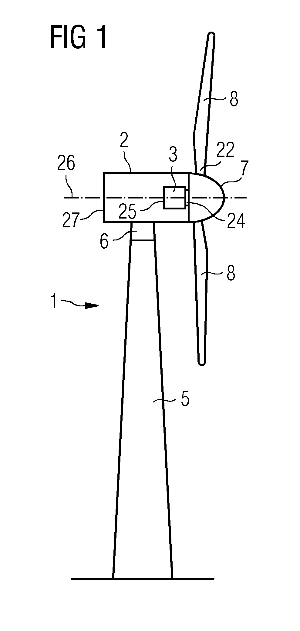 Lightning protection system for a wind turbine, wind turbine and method for protecting components of a wind turbine against lightning strikes