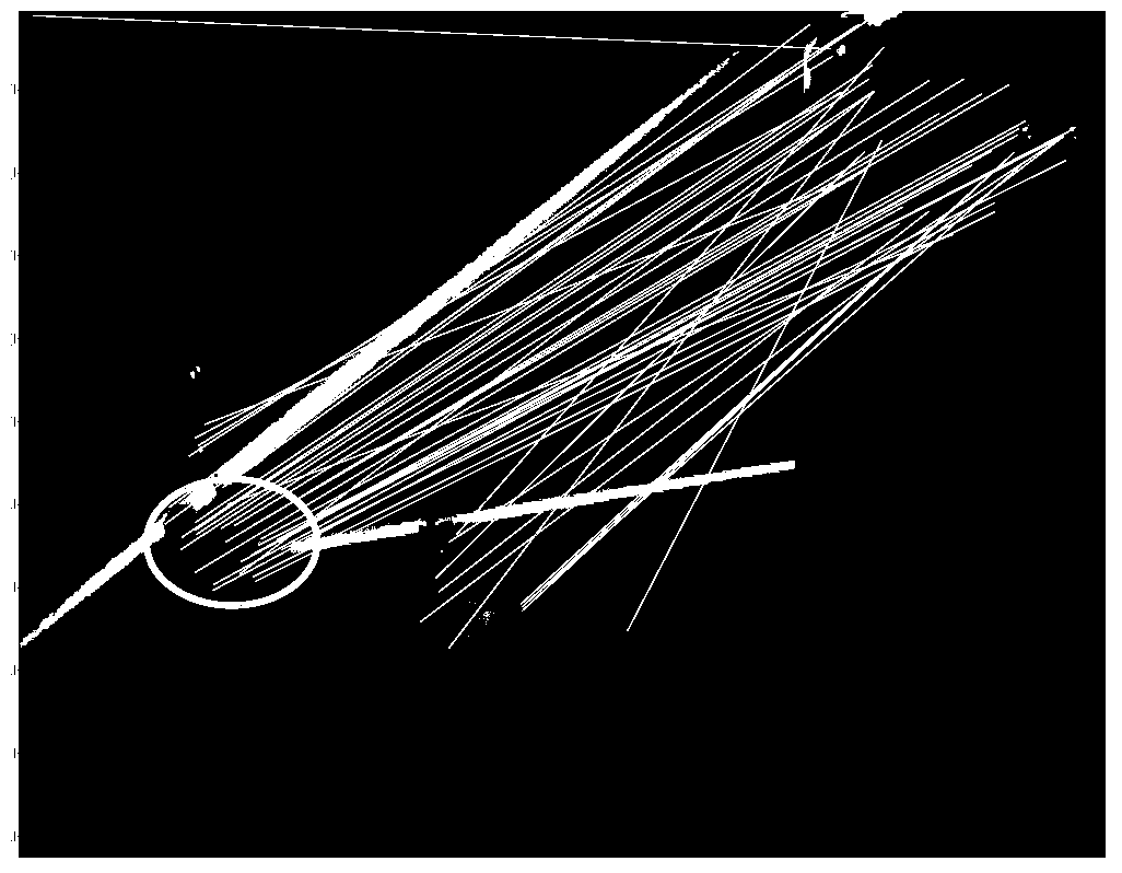 Detection method for bad state of rotating double-lug component pin of high-speed rail contact network on basis of image invariance target positioning