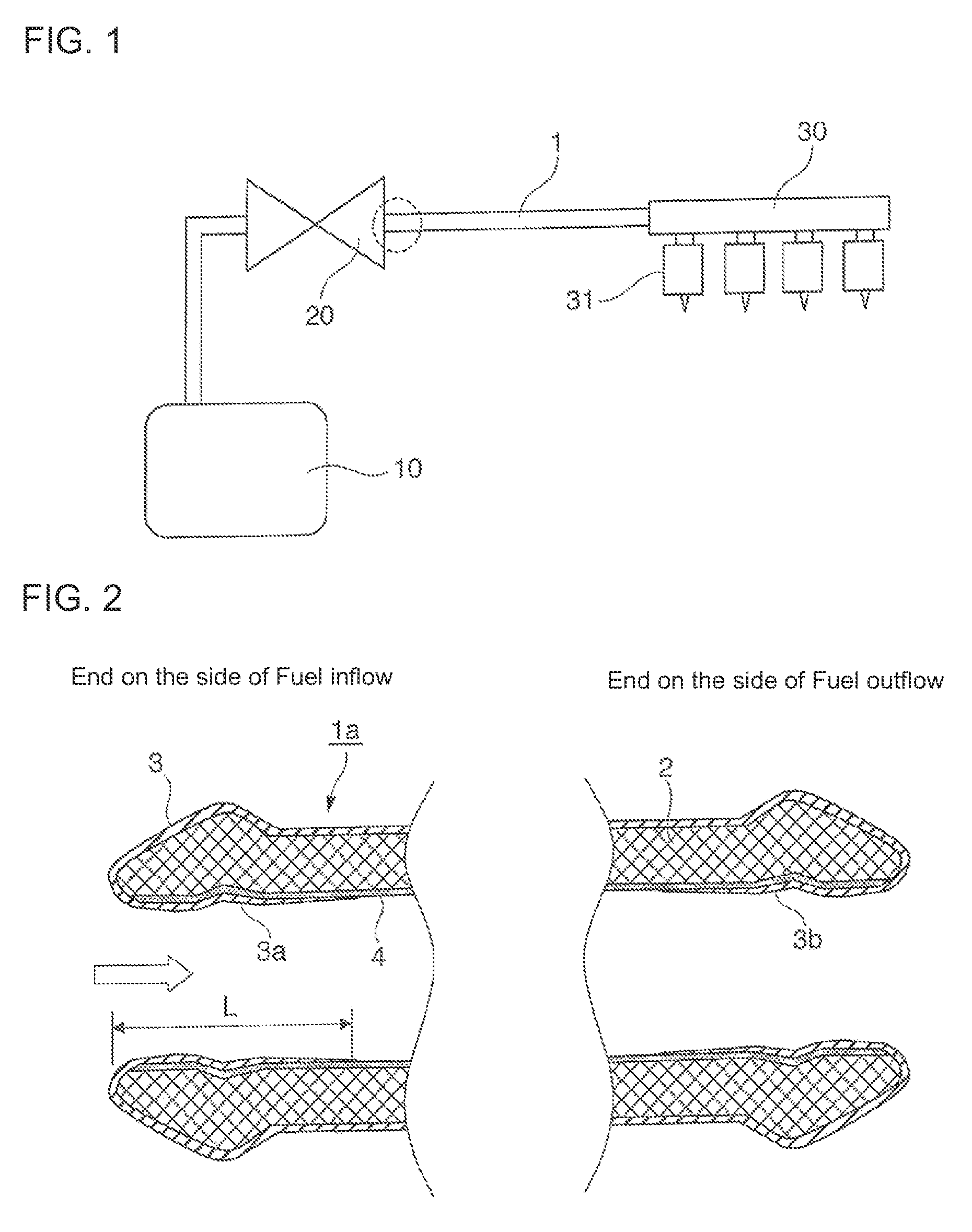 Steel fuel conveying pipe