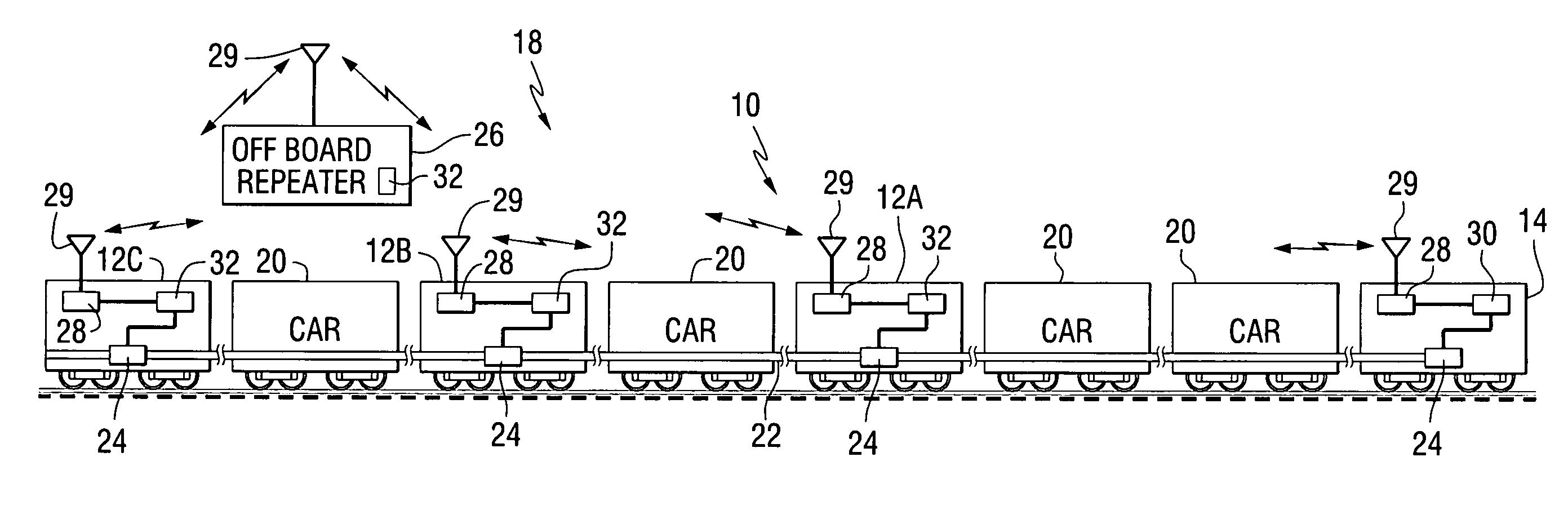 Method and apparatus for swapping lead and remote locomotives in a distributed power railroad train