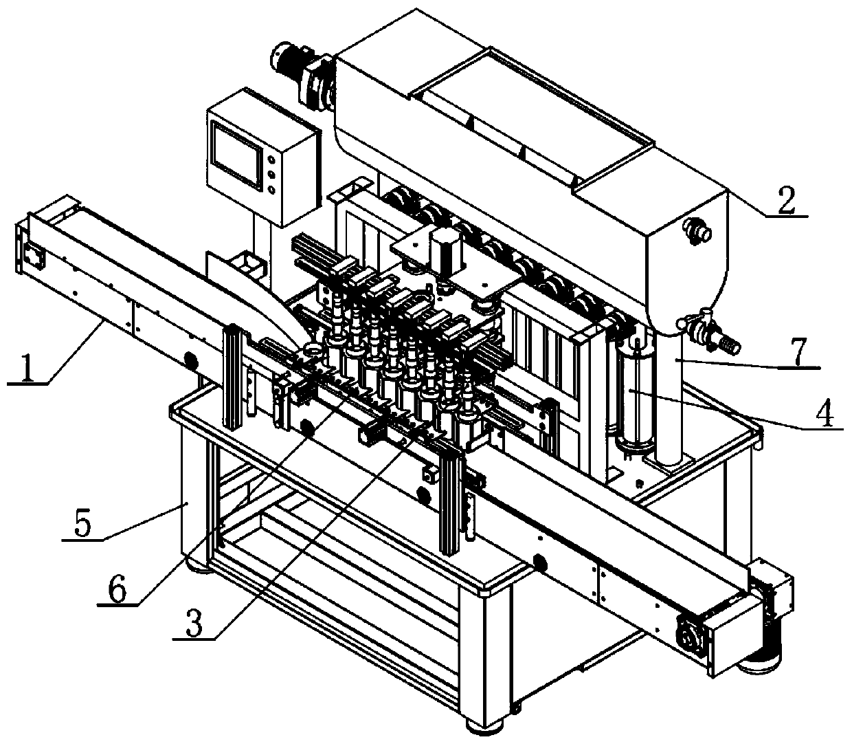 Passion fruit juice filling mechanism