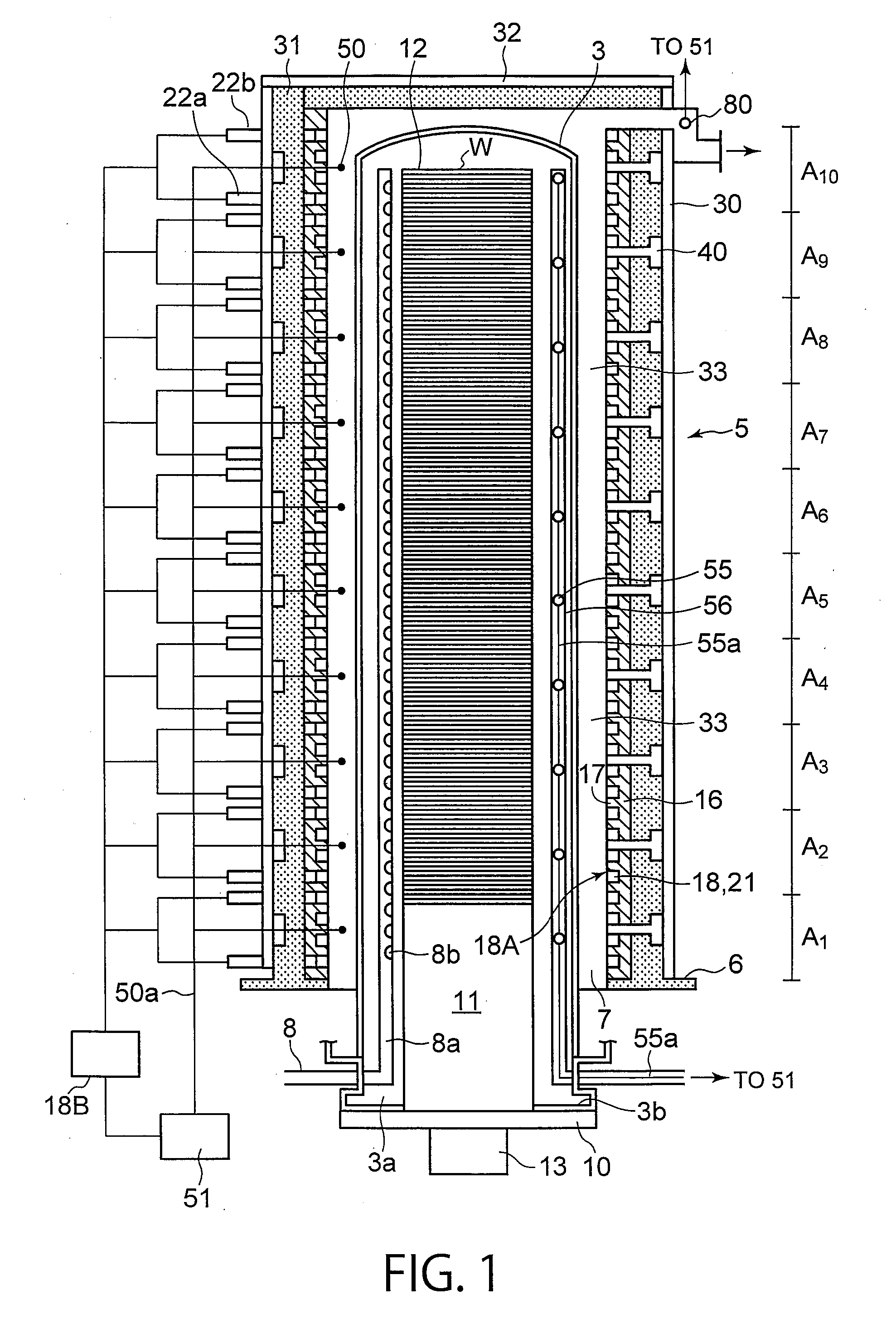 Thermal processing apparatus and method of controlling the same