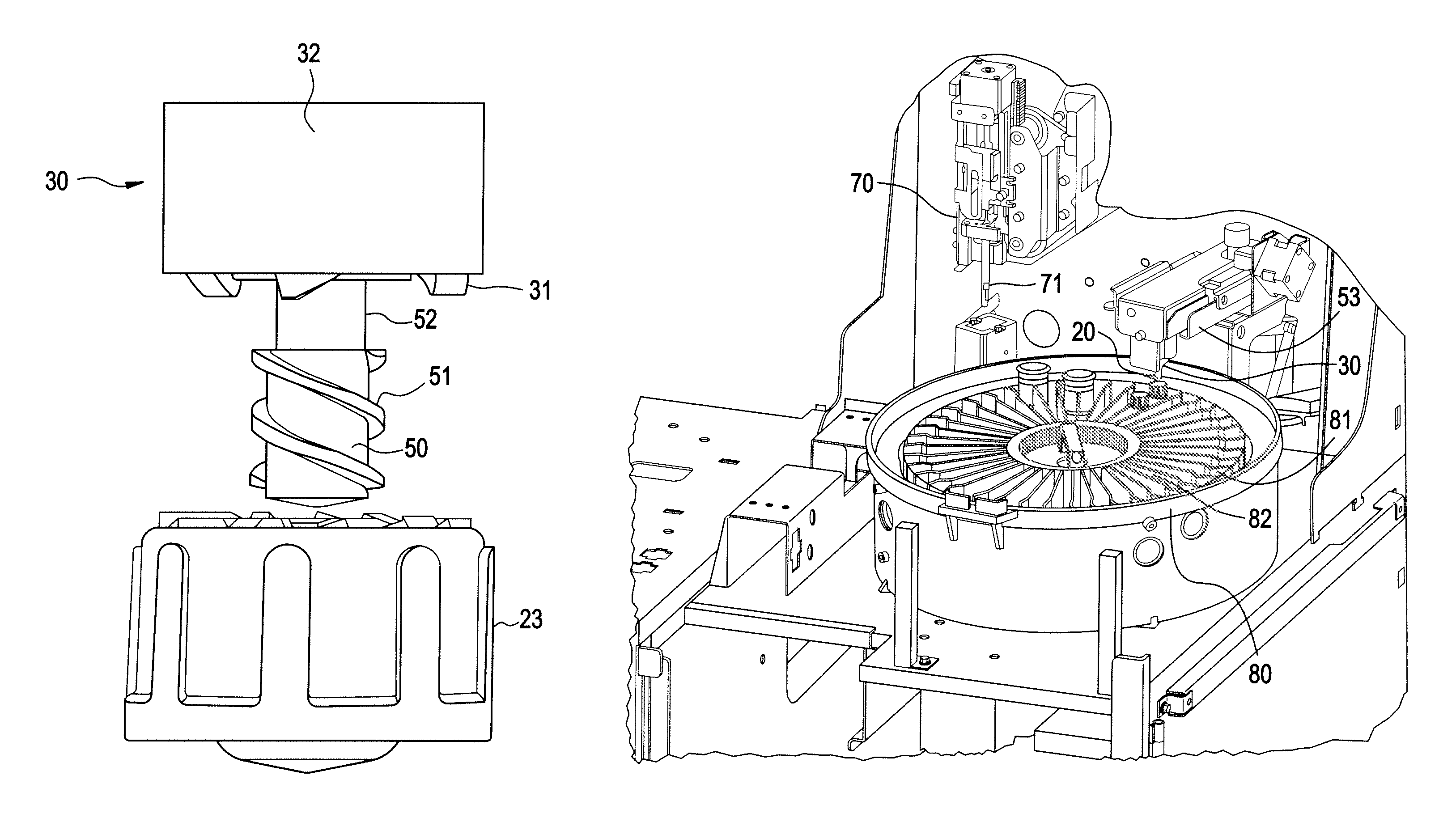 Container closure and device to install and remove closure