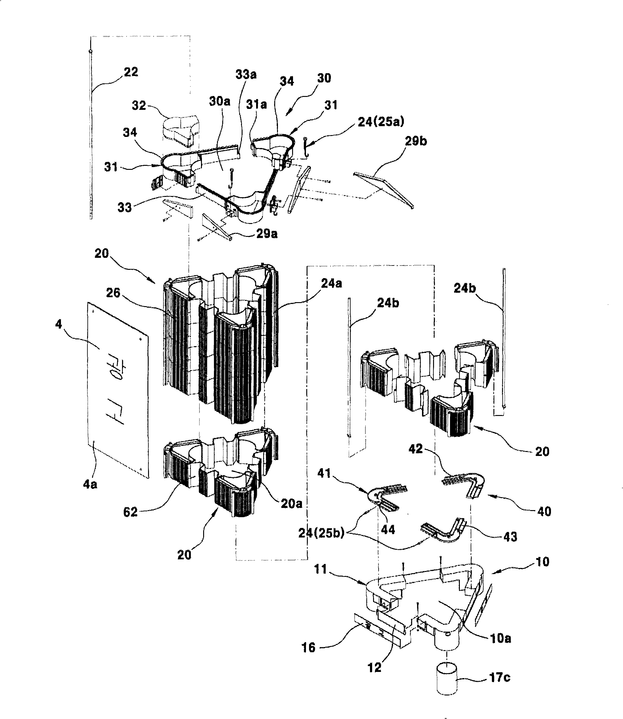 Impact-absorbing guard for column with advertising function