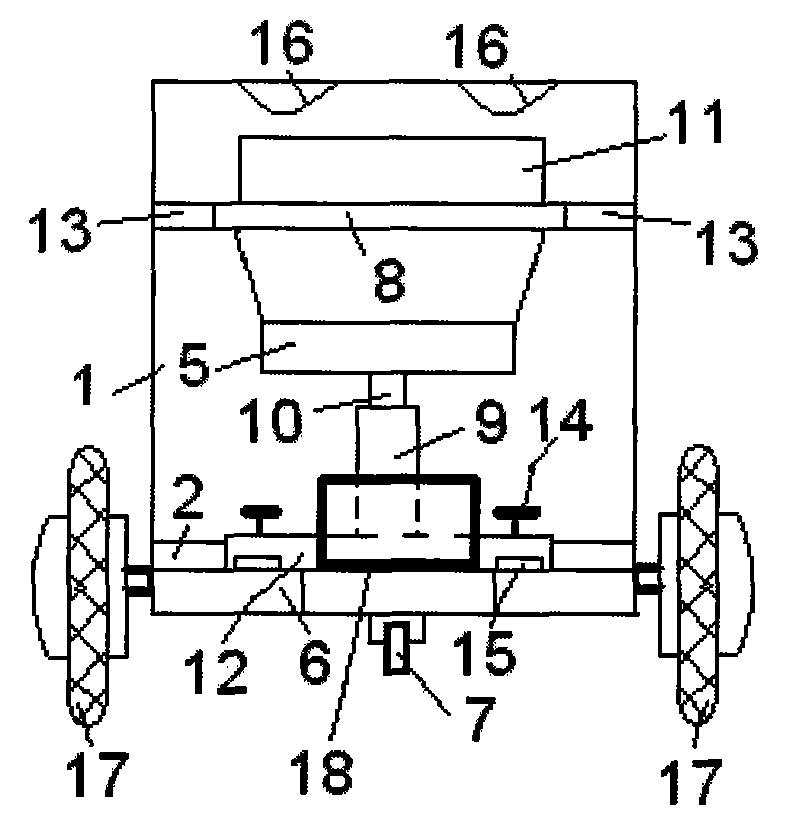 Device convenient for electrically conveying pregnant women to be examined, supporting abdomens and eliminating edema of lower limbs