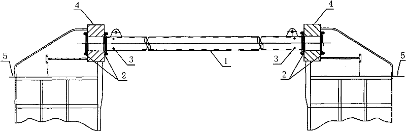 Positioning installation method of cutter seat of cutter-suction dredger