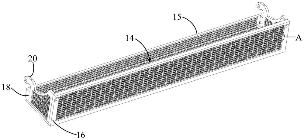 Air outlet structure, air conditioner indoor unit and air conditioner