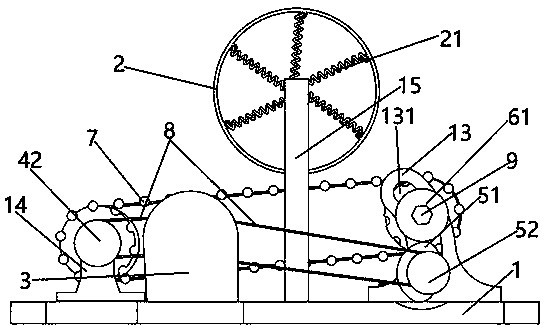 Peanut de-muding device