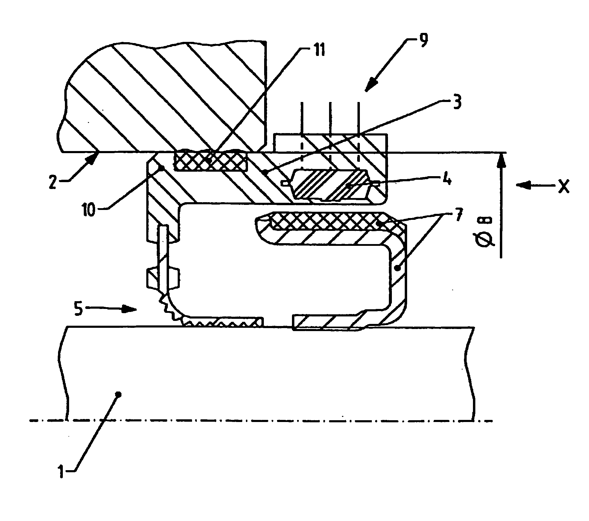 Annular sensor housing