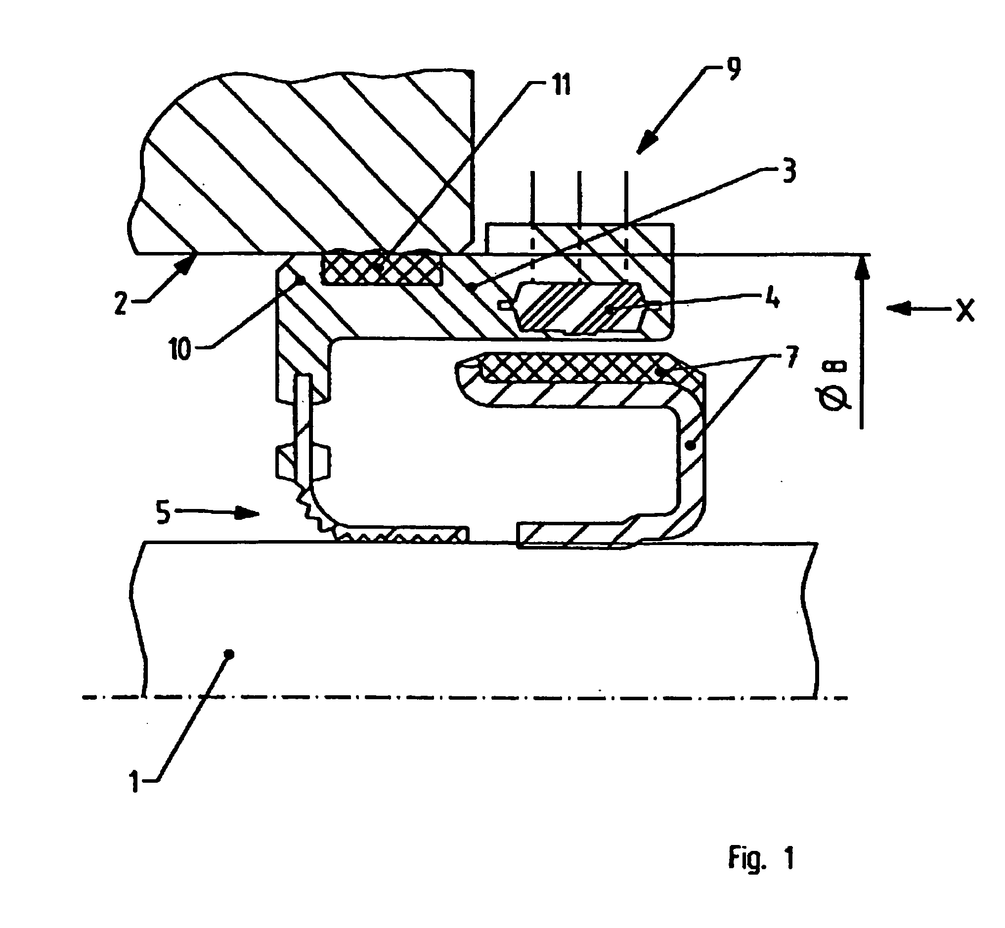 Annular sensor housing