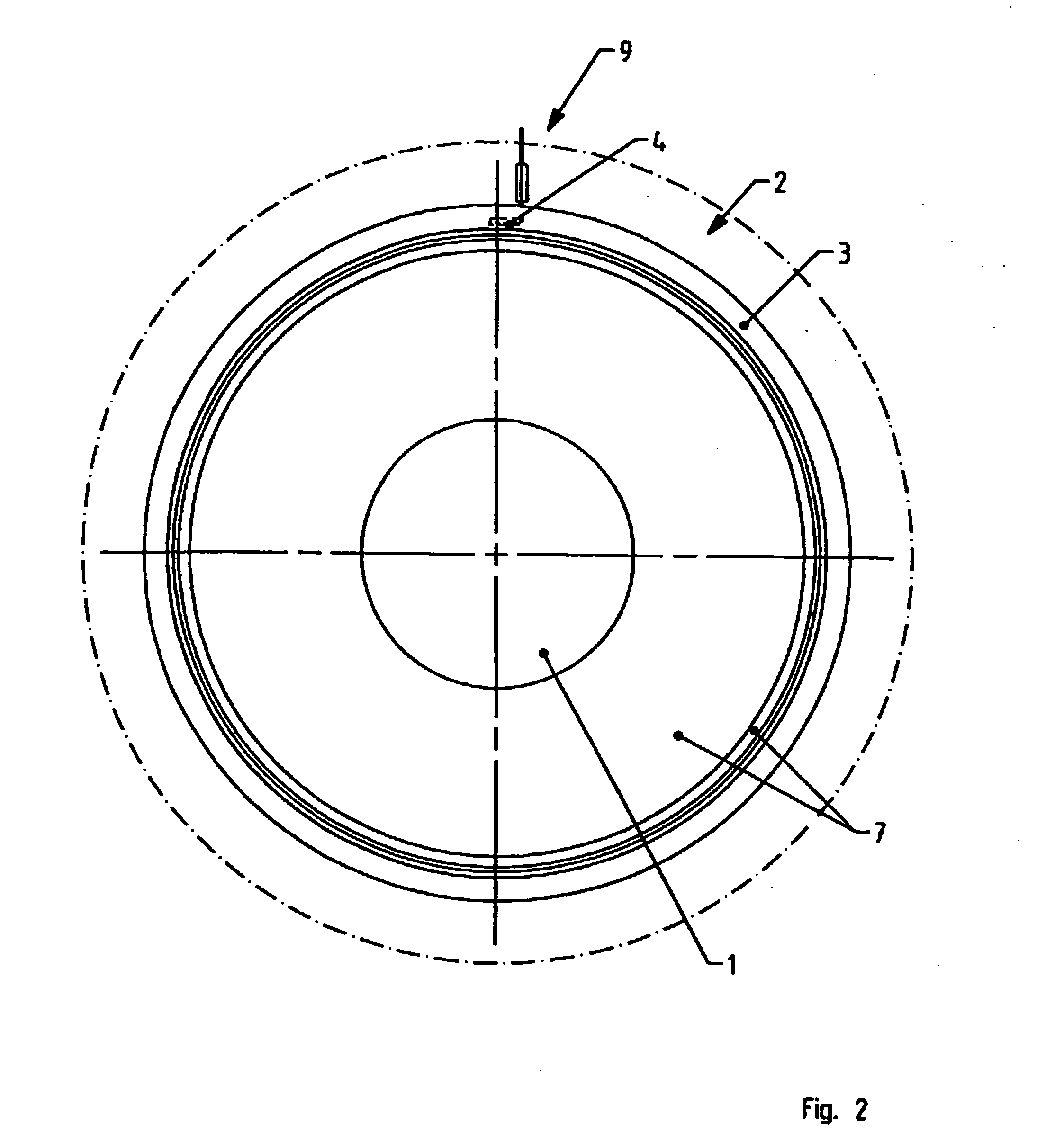 Annular sensor housing