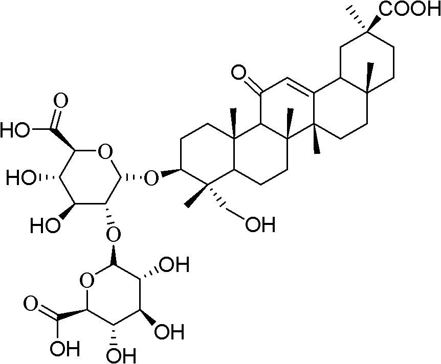 A method for preparing high-purity glycyrrhizic acid