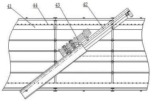 Manufacturing method of multi-axial composite base material