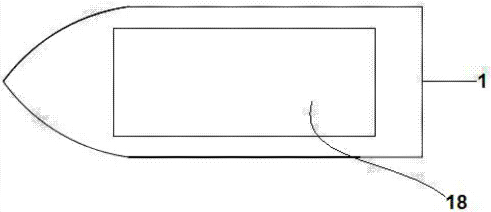 Aquatic optical cable purse net fish attracting device and fish catching method