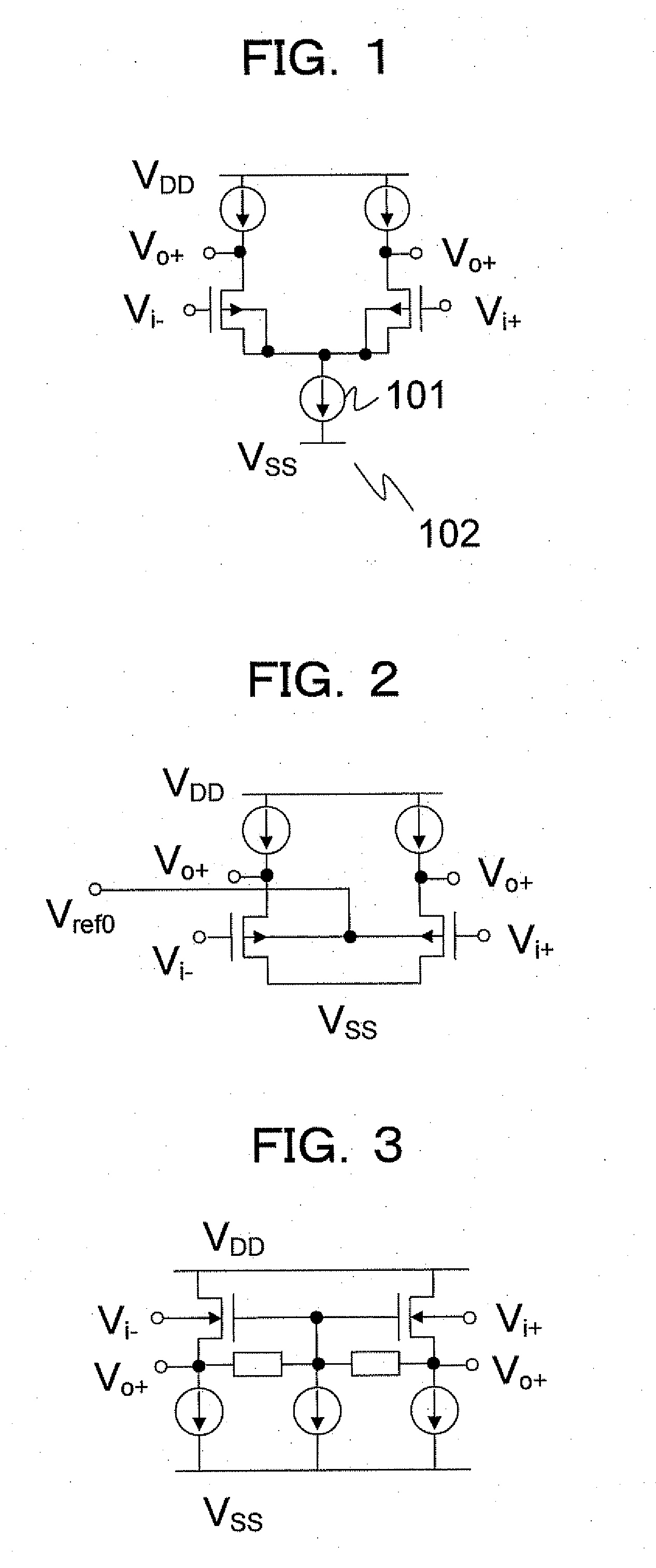 Semiconductor differential amplifier