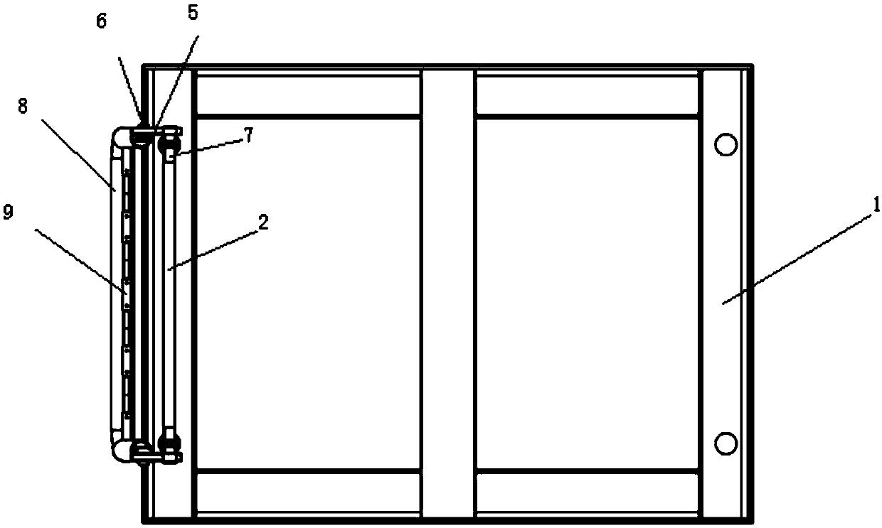 A potting and transshipment device for a cable assembly and a potting method thereof