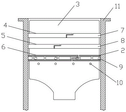 Pistons with clearance paired energy-saving and environment-friendly piston rings